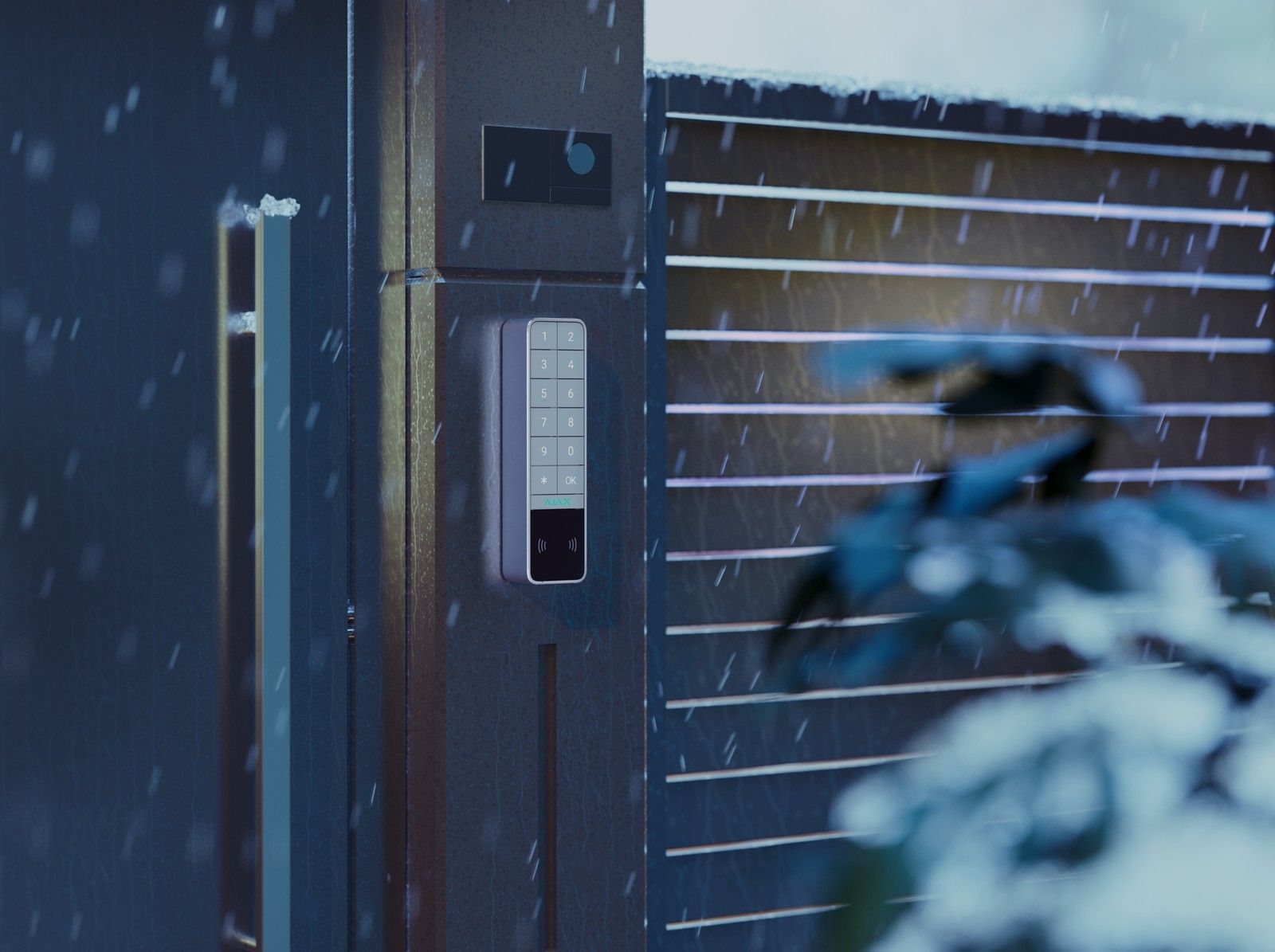 Ajax KeyPad Outdoor Jeweller (8EU) ASP white