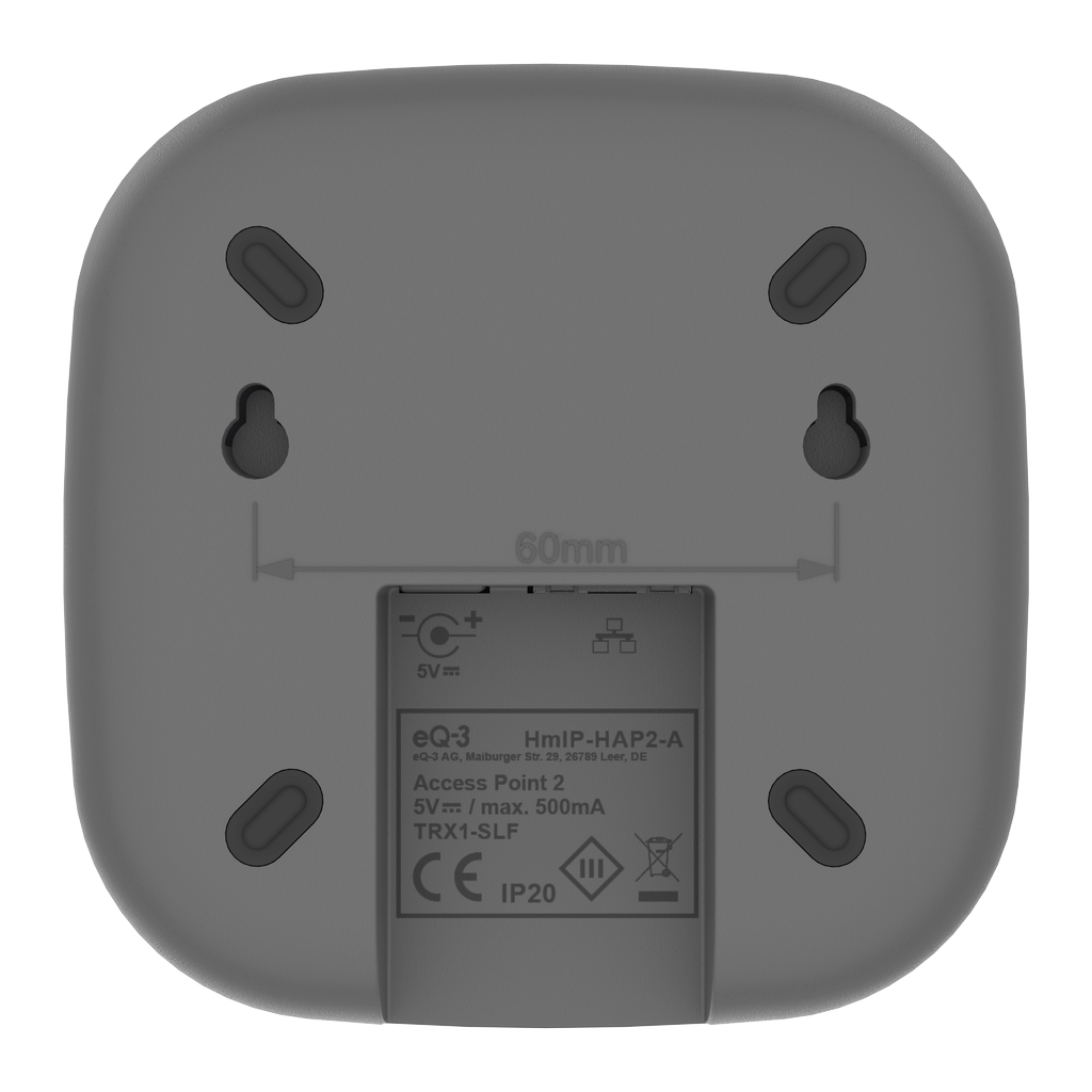 Homematic IP Access Point 2, anthracite - HmIP-HAP2-A