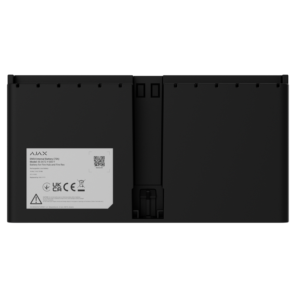 Ajax EN54 Internal Battery (72h) ASP black