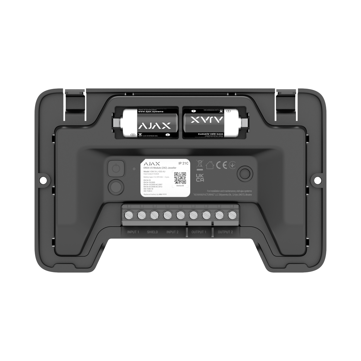 Ajax EN54 I/O Module (2X2), black