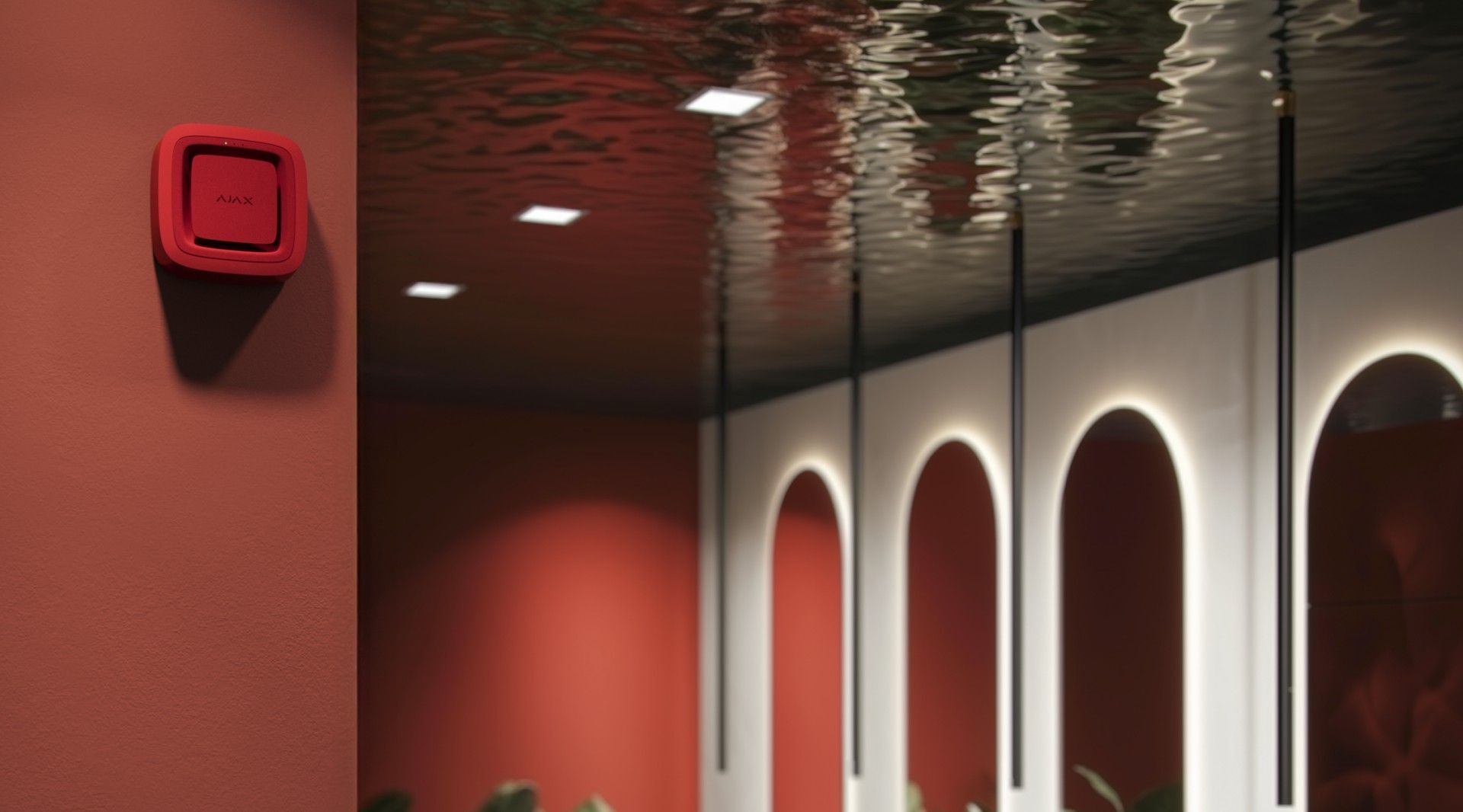 Ajax EN54 FireProtect (Sounder) (8EU) ASP red