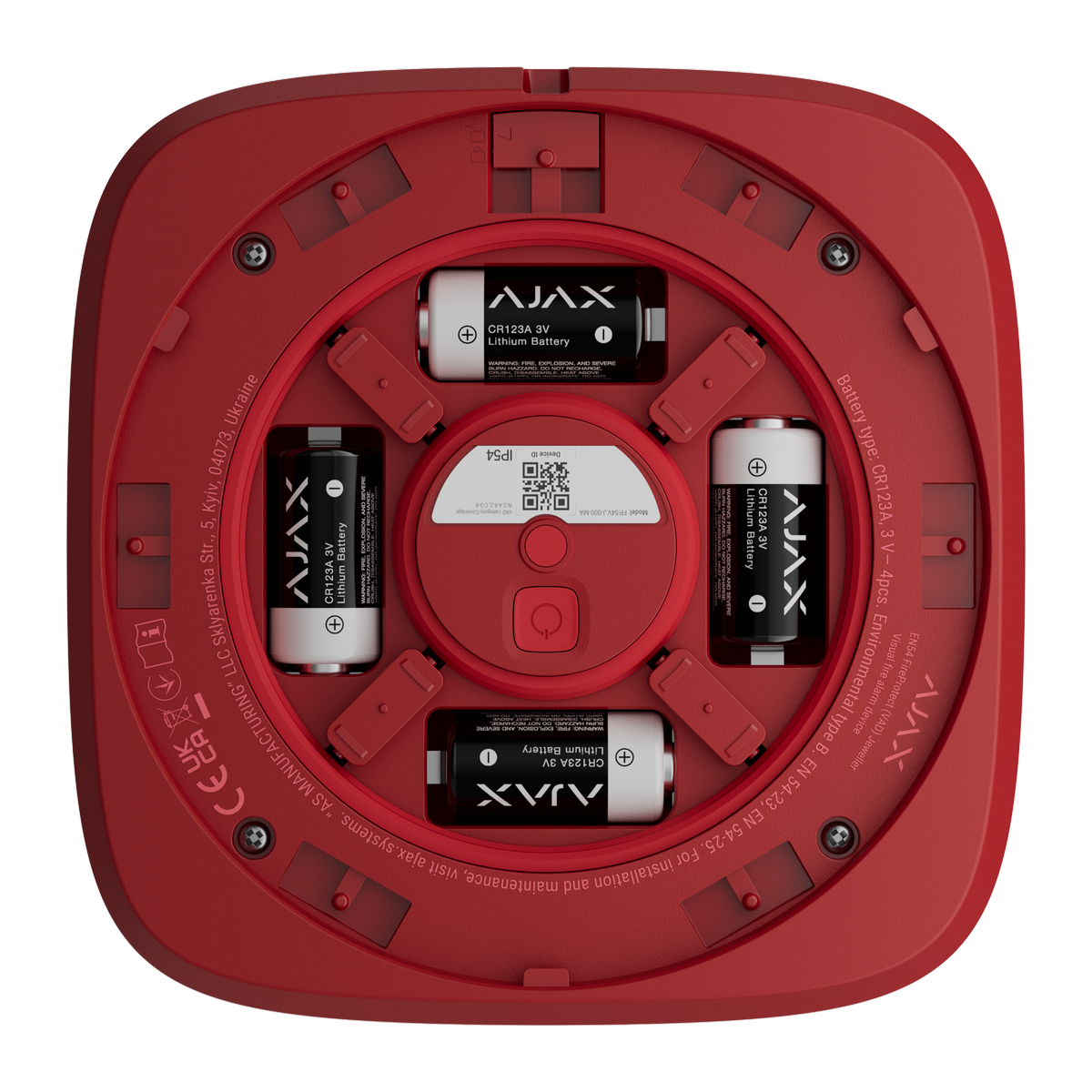 Ajax EN54 FireProtect (VAD) (8EU) ASP red