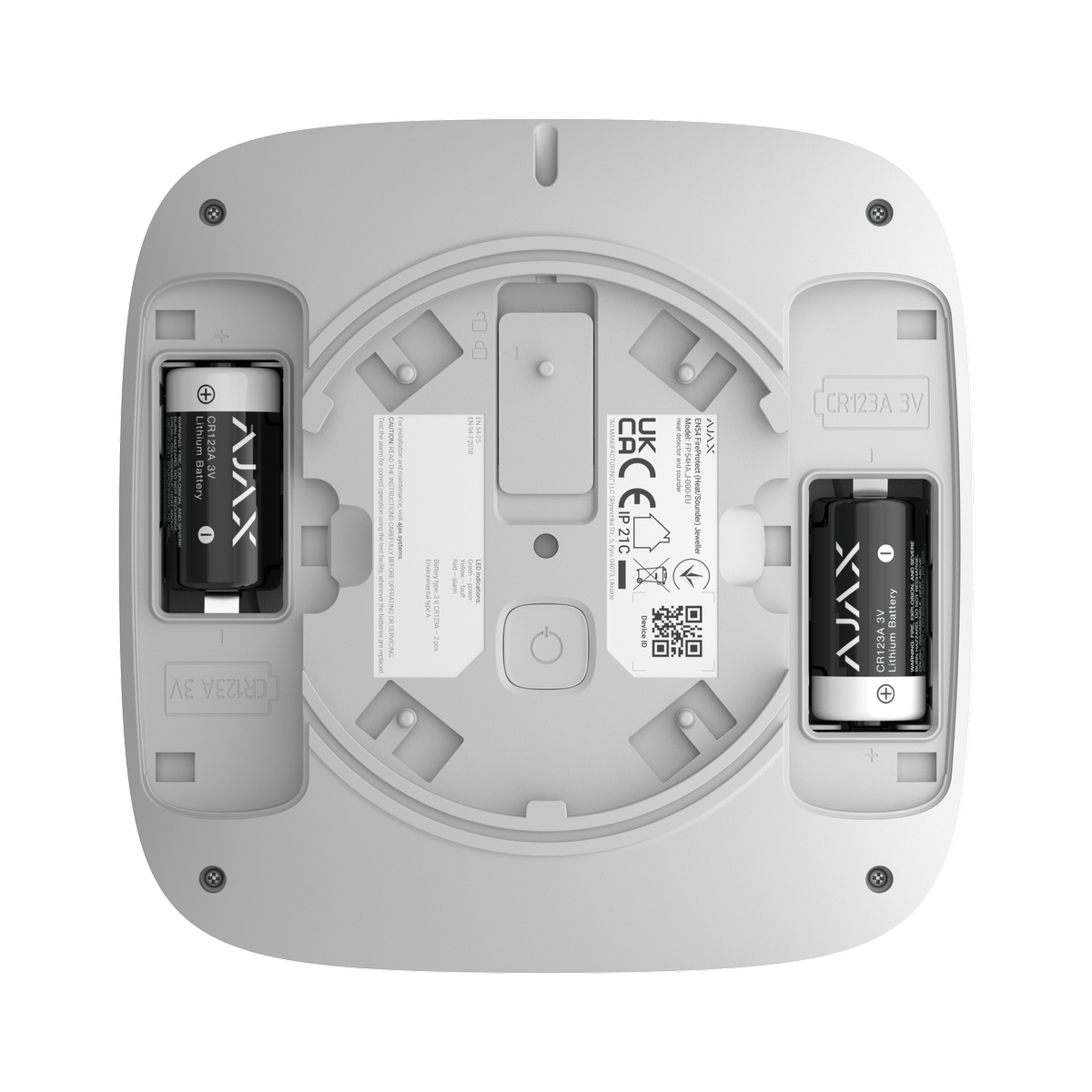 Ajax EN54 FireProtect (Heat/Sounder) (8EU) ASP white