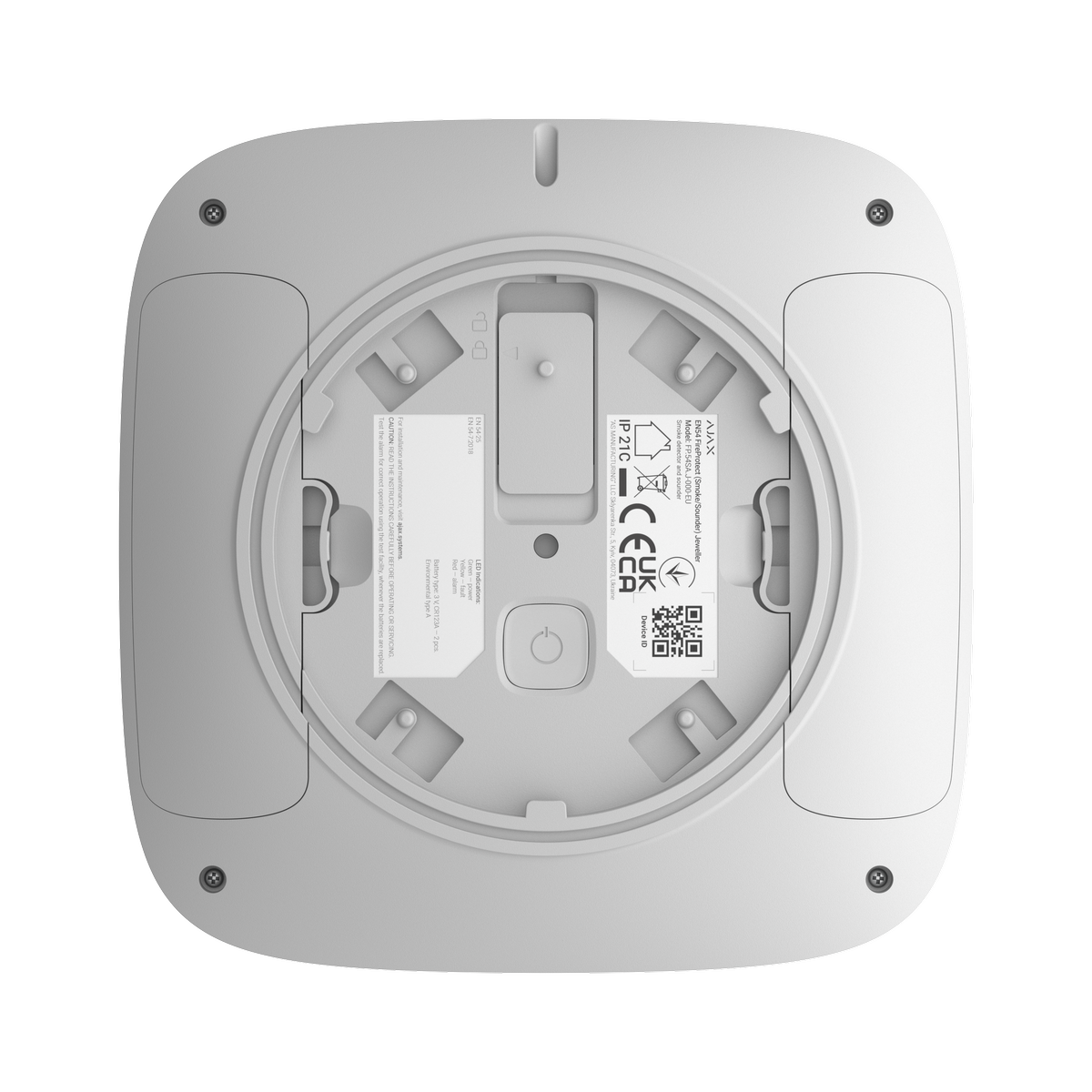 Ajax EN54 FireProtect (Smoke/Sounder) (8EU) ASP white