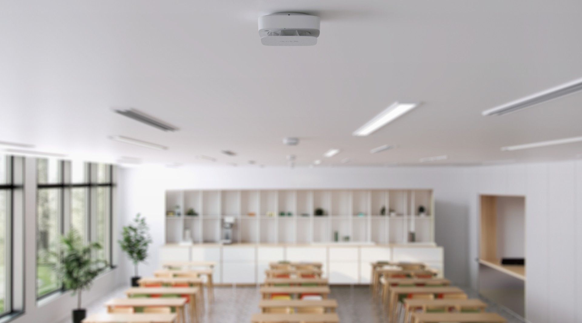 Ajax EN54 FireProtect (Smoke/Sounder) (8EU) ASP white