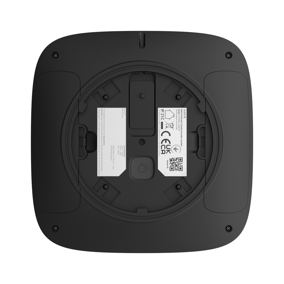 Ajax EN54 FireProtect (Smoke/Sounder) (8EU) ASP black