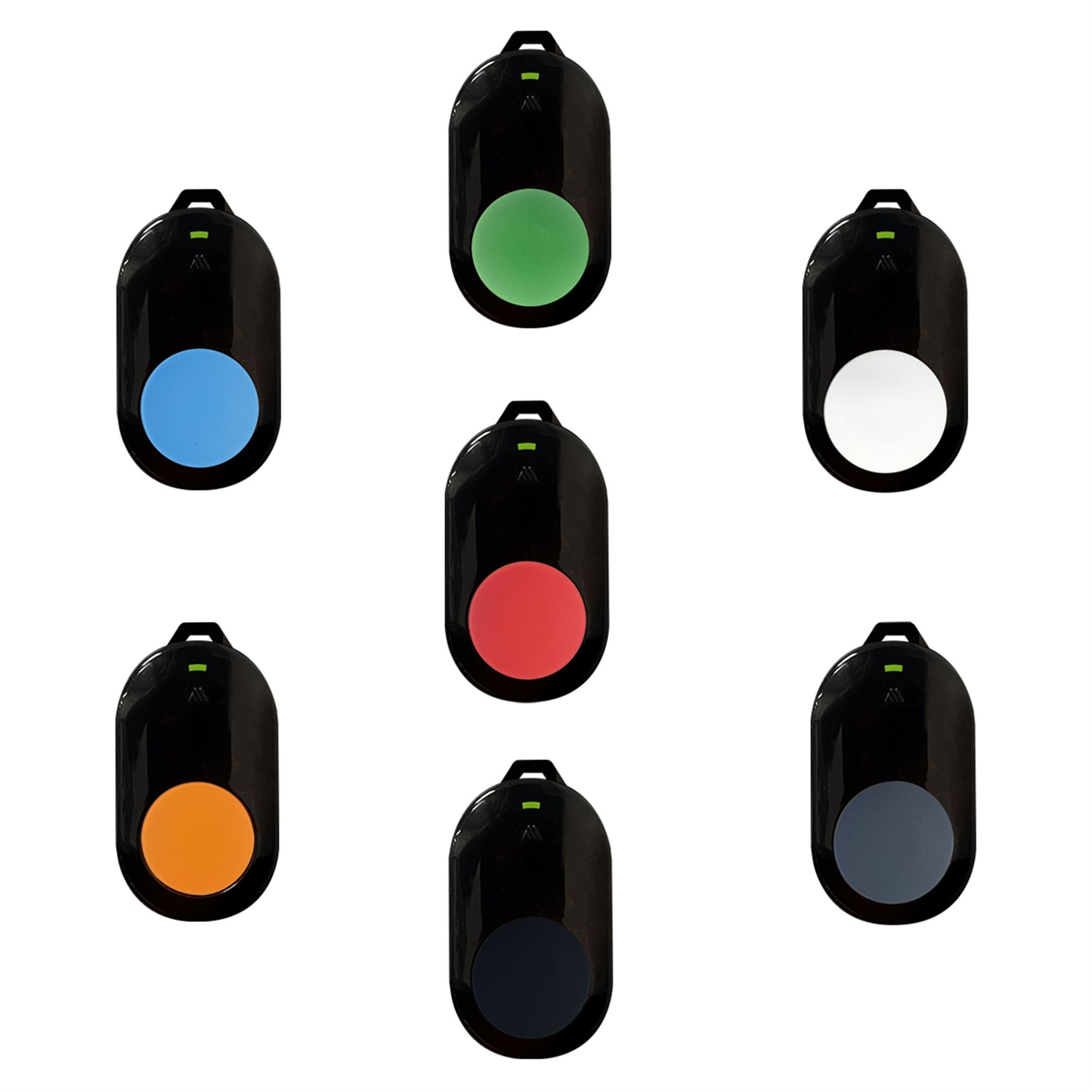 REM101M bezdrátový ovladač tísně - černý/modré tl.