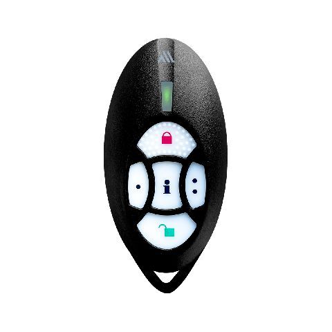 REM2M Black 868MHz 5-Button Remote