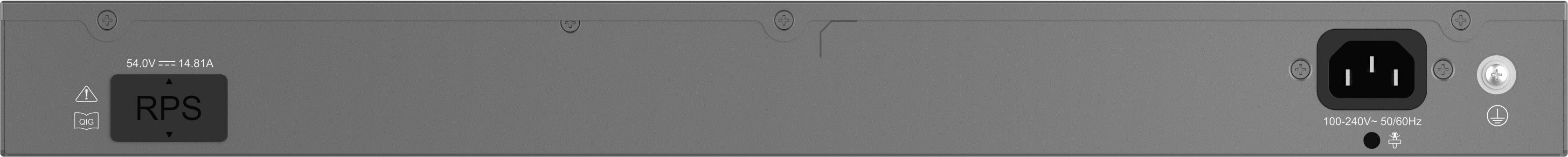 Grandstream GWN7806PH Pro L2++ Managed switch, 48 portů, 6x SFP+, PoE++ 