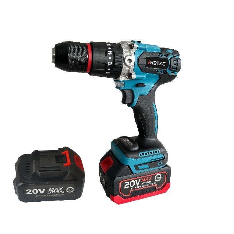 HDT3036 Aku vrtačka, BL motor, 2x 3Ah 18V akku, nabíječka, kufr