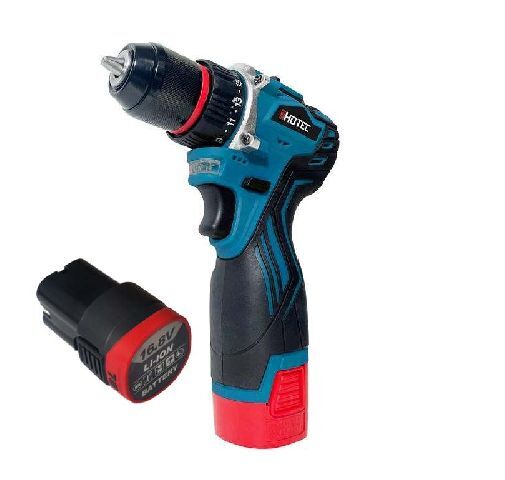 HDT0016 Aku vrtačka, BL motor, 2x 1.5Ah 14.4V akku, nabíječka, kufr