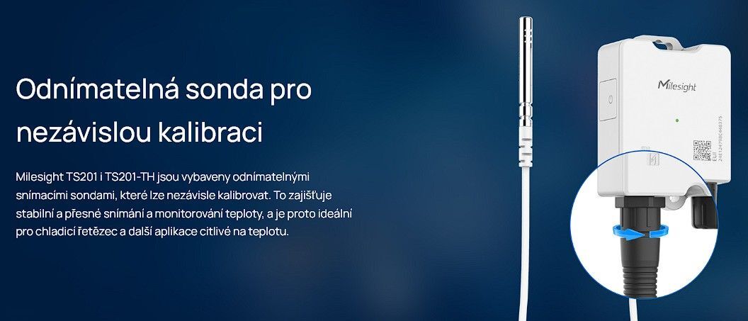 TS201-868M Senzor teploty,bezdrátový, Lorawan