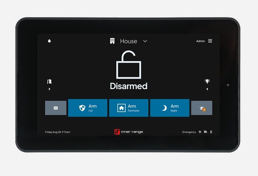 IR-S-TS7B 7" Touchscreen Black