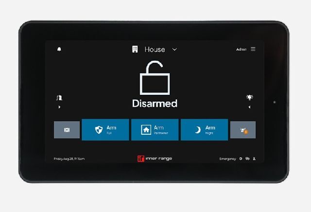 IR-S-TS7B 7" Touchscreen Black