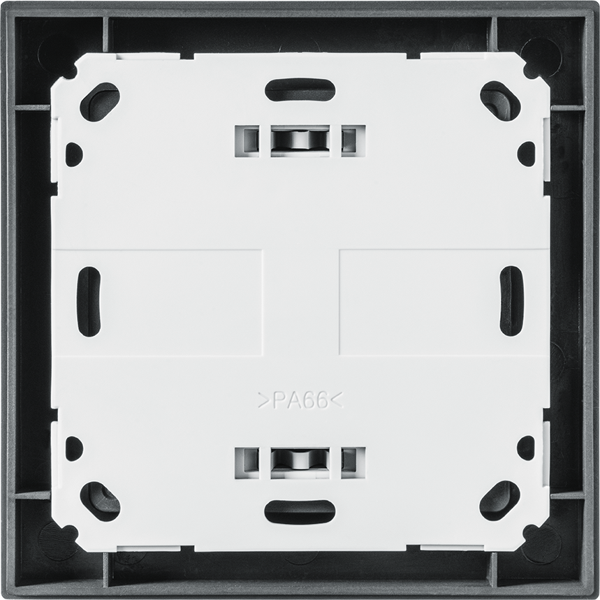 Homematic IP Wall-mount Remote Control – 2 buttons, anthracite - HmIP-WRC2-A-2