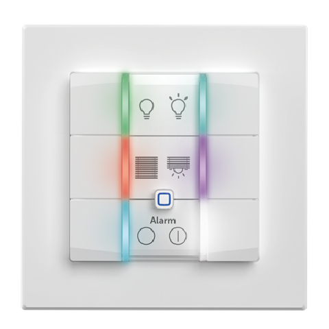 Homematic IP Wall-mounted Remote Control - 6 Buttons, 230 V - HmIP-WRC6-230