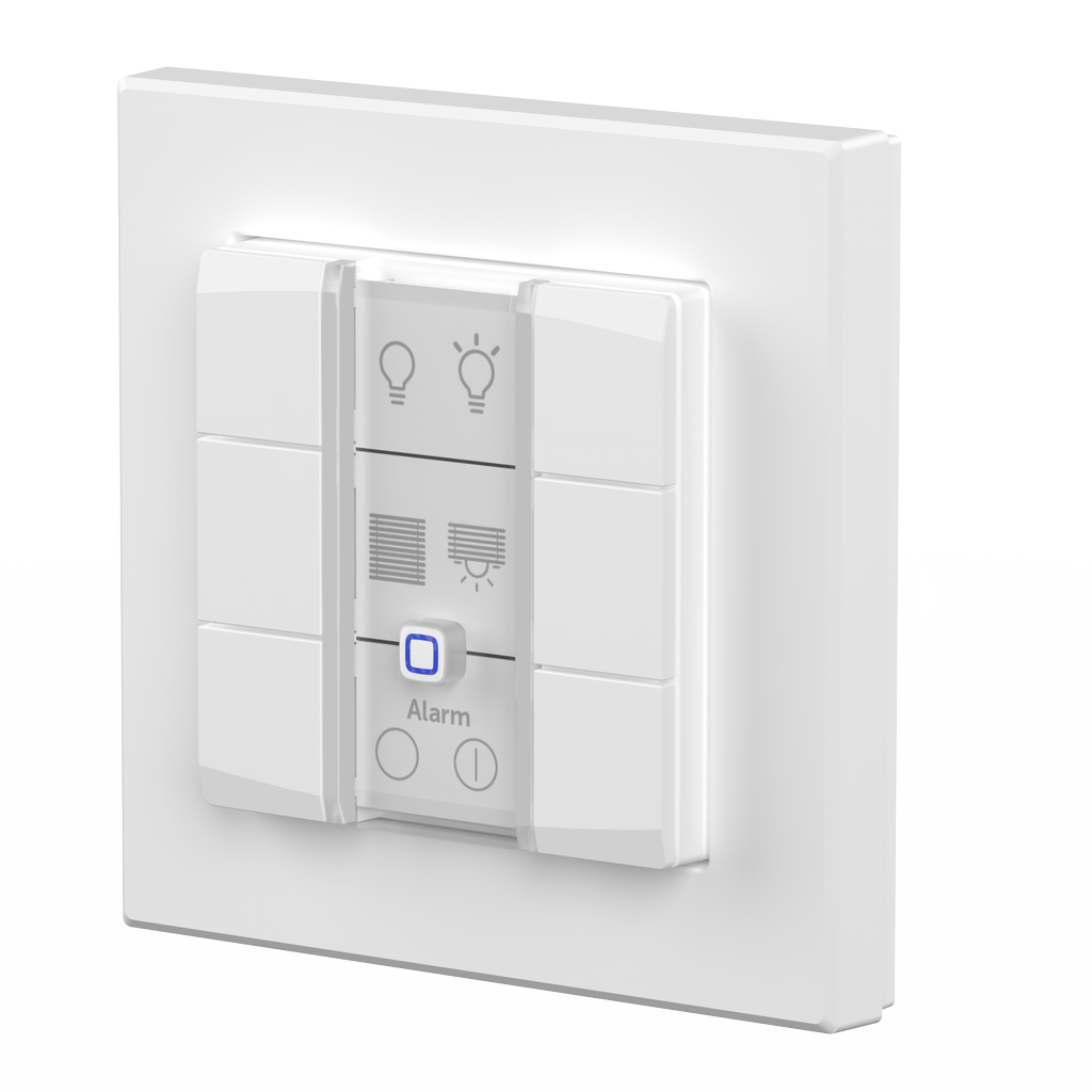 Homematic IP Wall-mounted Remote Control - 6 Buttons, 230 V - HmIP-WRC6-230