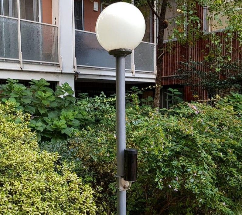 MICRO 8 Mini MW bariéra (1RX+ 1TX), výška 20 cm, průměr 8 cm, dosah max. 200 m, IP65