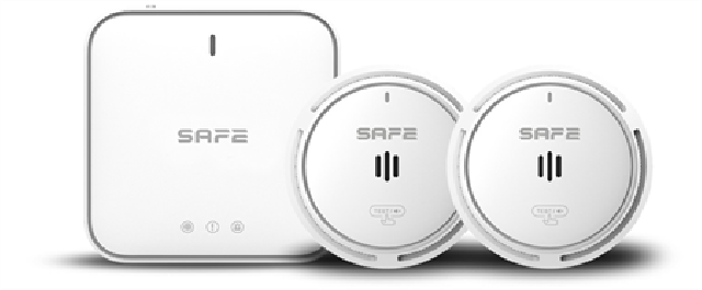 SET FIRE BASIC - 1x SAFE50HUB-WRF, 2x SAFE10Y30-RF
