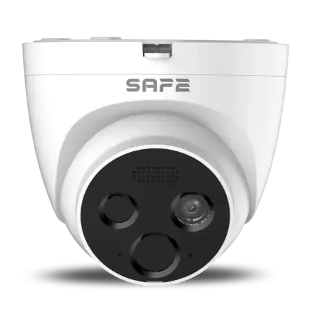SAFE Turret Cam AI, white