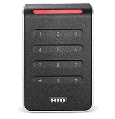 HID-40K-STND 40KNKS Reader, Keypad. Standard Profile, Pigtail Connections
