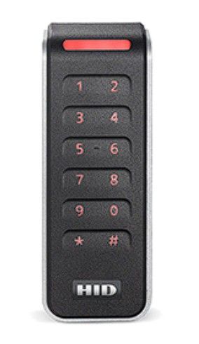HID-20K-STND 20KNKS Slim Reader, Keypad. Standard Profile, Pigtail Connections