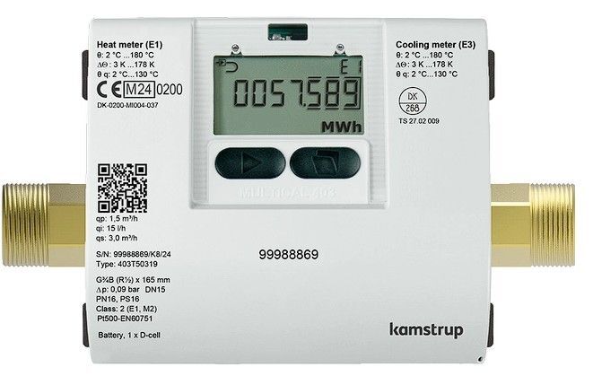 MULTICAL® 403 403W7027651355 DN20 měřič tepla 